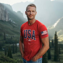 Load image into Gallery viewer, USA Strong Red
