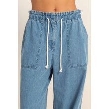 Load image into Gallery viewer, Wide-Leg Denim Pants
