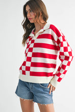 Load image into Gallery viewer, Bethany Red/White
