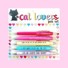 Load image into Gallery viewer, Cat Lovers Pen Set (
