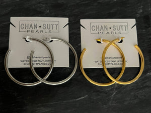 LARGE HOOPS Yellow Gold
