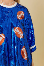 Load image into Gallery viewer, Football Sequin Top
