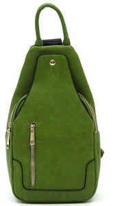 Sling Backpack Brown