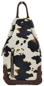 Sling Backpack Brown