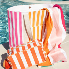 Load image into Gallery viewer, Summer Oasis Beach Towel   White/Multi   34x70 - South Main Boutique
