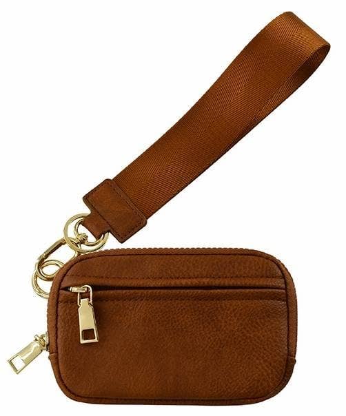 Zip Wallet w/ ID Tan