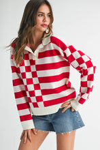 Load image into Gallery viewer, Bethany Red/White
