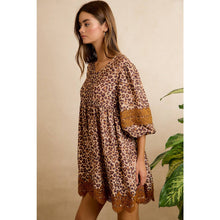 Load image into Gallery viewer, LEOPARD w/ Lace Trim
