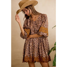 Load image into Gallery viewer, LEOPARD w/ Lace Trim
