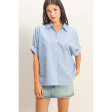 Load image into Gallery viewer, Striped SS BLUE
