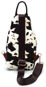 Sling Backpack Brown