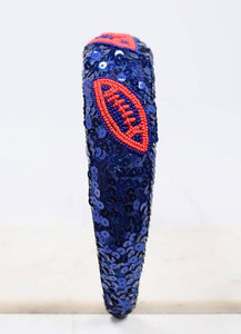 Punt Football Sequin Headband