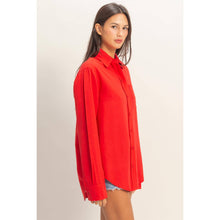 Load image into Gallery viewer, Linen Blend RED
