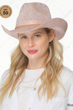 Load image into Gallery viewer, Sequin Red Cowboy Hat
