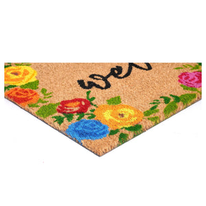 Roses Welcome Doormat