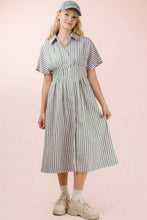 Load image into Gallery viewer, Stripe Midi Dress G&amp;P
