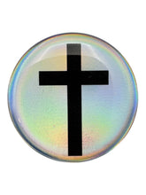 Load image into Gallery viewer, Tap To Pray™ Tag Crystal Cross
