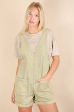 Load image into Gallery viewer, Washed Denim Romper
