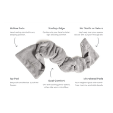 Load image into Gallery viewer, Sage Weighted Sleep Mask
