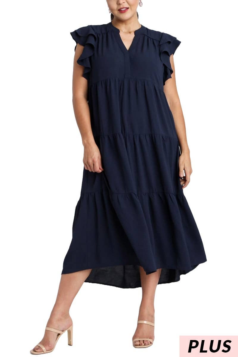 Perfect Navy Midi