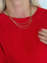 Load image into Gallery viewer, TRIPLE LAYERED NECKLACE
