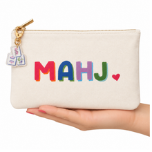 Load image into Gallery viewer, Mahjong Bag w/ TILE zipper
