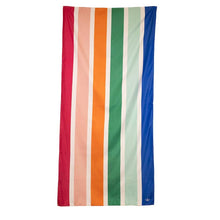 Load image into Gallery viewer, Summer Oasis Beach Towel   White/Multi   34x70 - South Main Boutique
