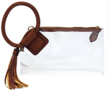 Load image into Gallery viewer, Clear Tassel Red
