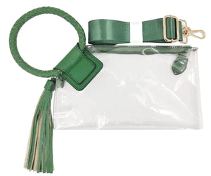 Clear Tassel Red