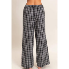 Load image into Gallery viewer, Black Plaid Pants
