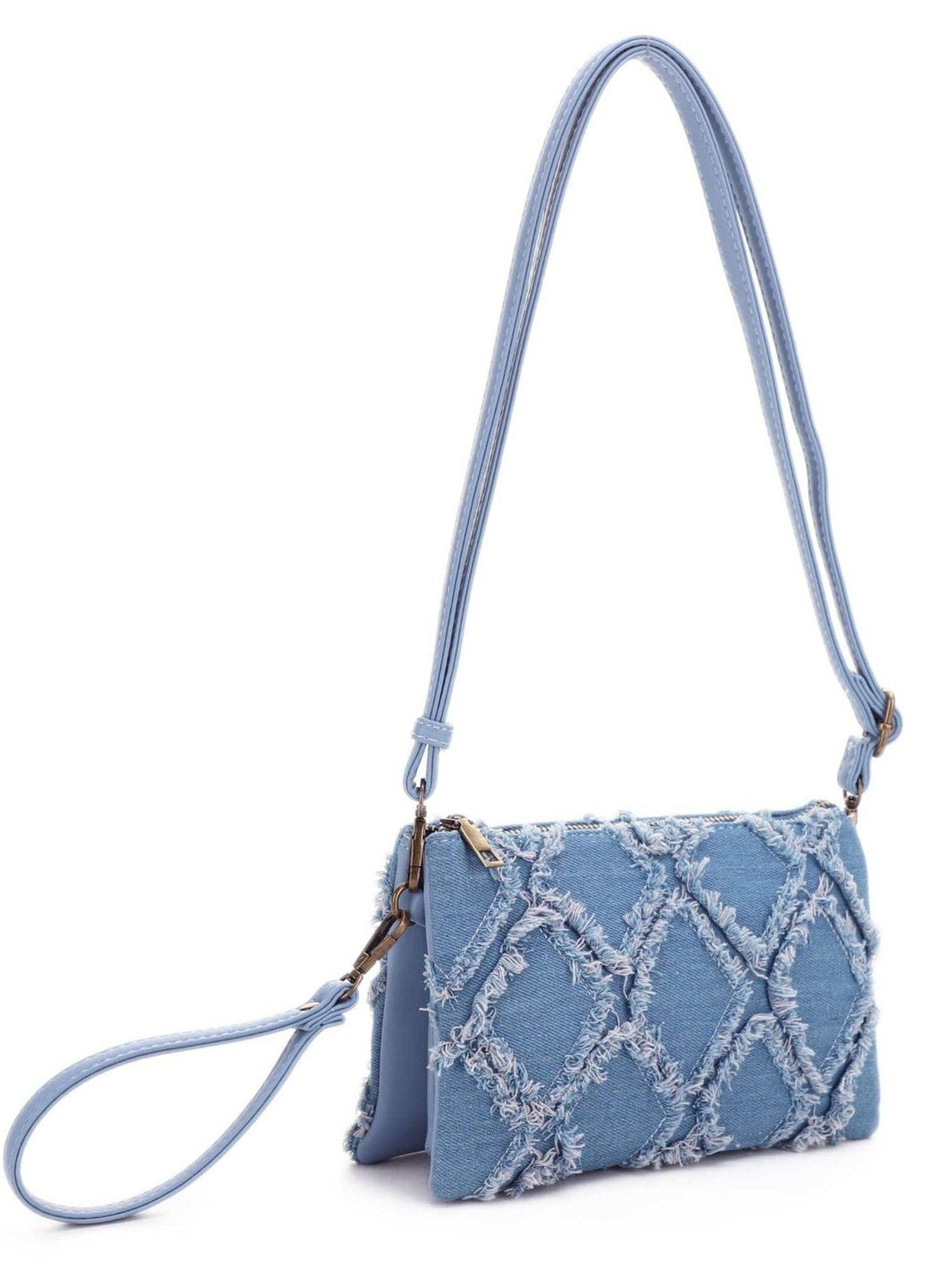 Shelley Denim Crossbody